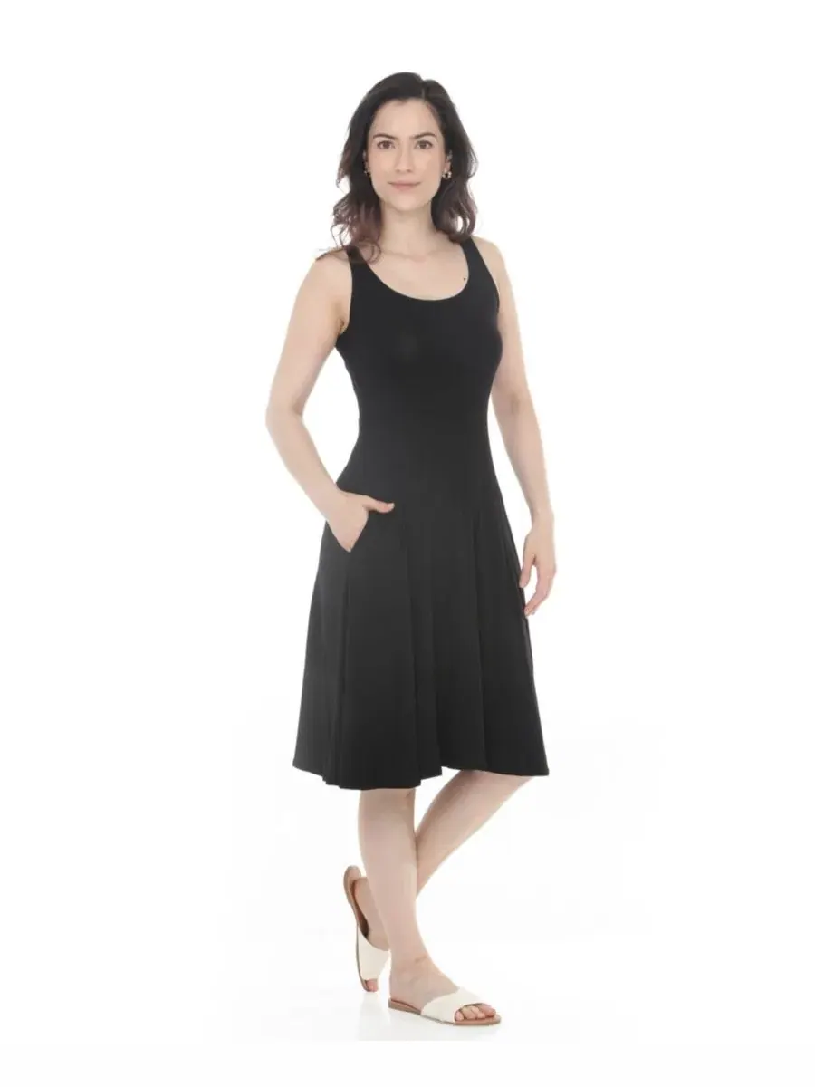 Платье-макси с разрезом Twist Front с встроенной юбкой White Mark — изображение 2 из 5, черный