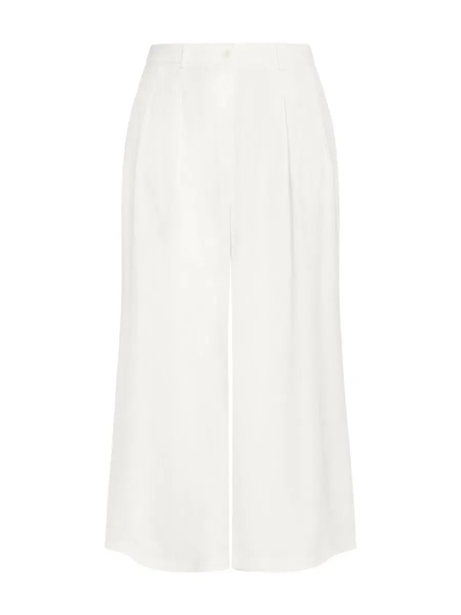 Штаны с высокой посадкой Abbie Fully Lined Wide Leg CITY CHIC — изображение 4 из 5, белый