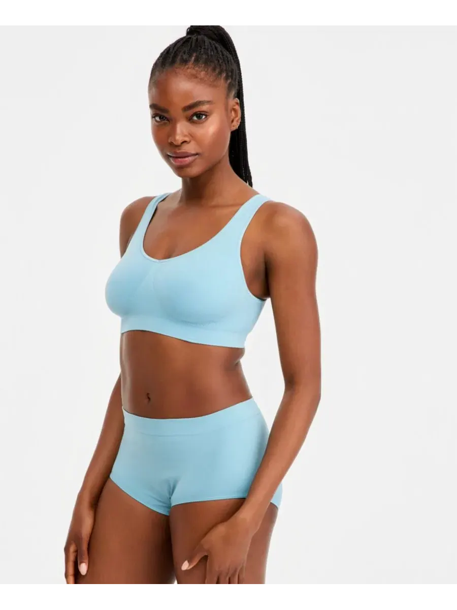 Комплект бюстгальтера и трусов Bali One Smooth U Wireless, Cornflower Teal