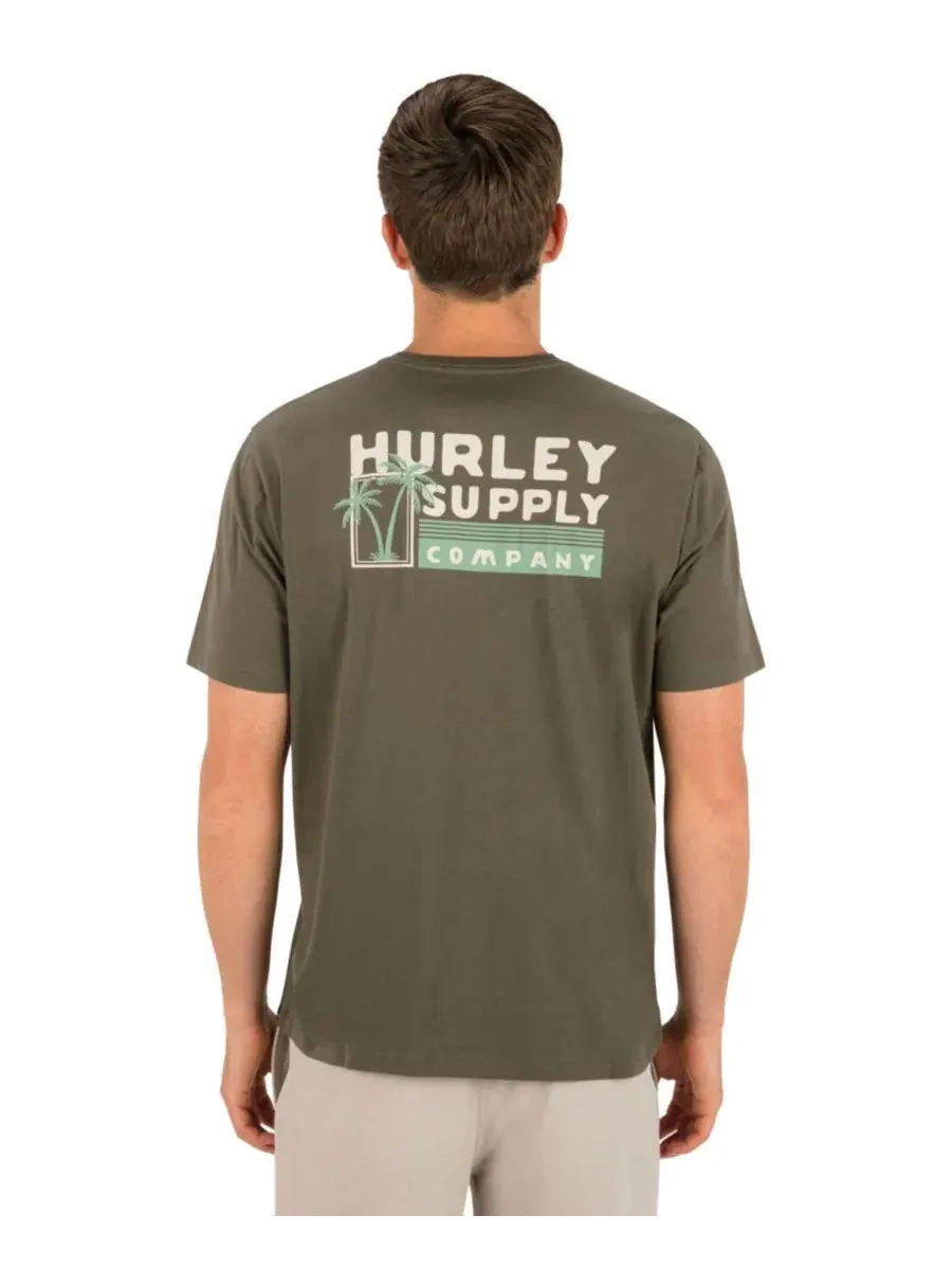 Футболка с логотипом, свободный крой Hurley — изображение 1 из 6, груз