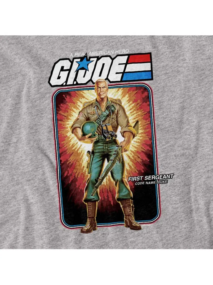 Футболка с принтом G.I. Joe Duke Card Logovision — изображение 2 из 3, приглушенный