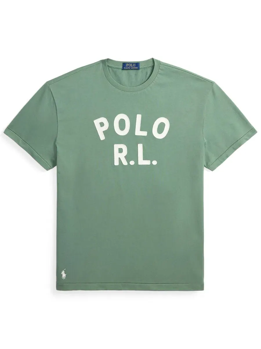 Футболка классического кроя с коротким рукавом Polo Ralph Lauren — изображение 6 из 6, усталость