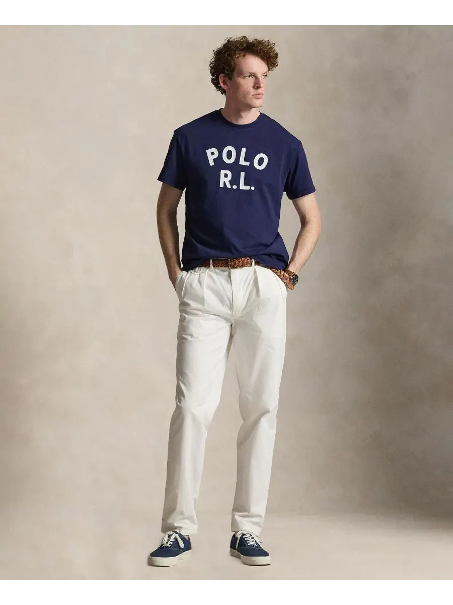 Футболка с коротким рукавом классического кроя Polo Ralph Lauren — изображение 2 из 7, темно-синий
