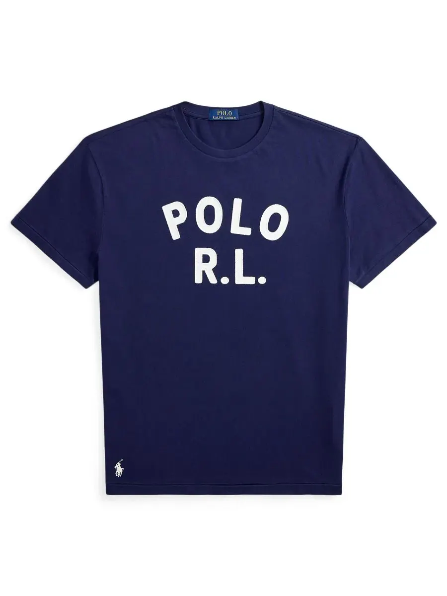 Футболка с коротким рукавом классического кроя Polo Ralph Lauren — изображение 7 из 7, темно-синий