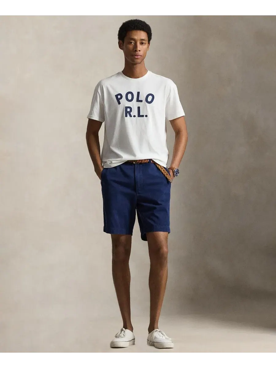 Футболка классического кроя с коротким рукавом Polo Ralph Lauren — изображение 2 из 5, белый