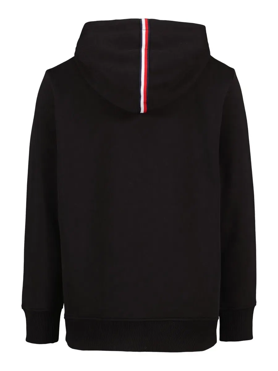 Худи на молнии с капюшоном из флиса Tommy Hilfiger — изображение 2 из 9, черный