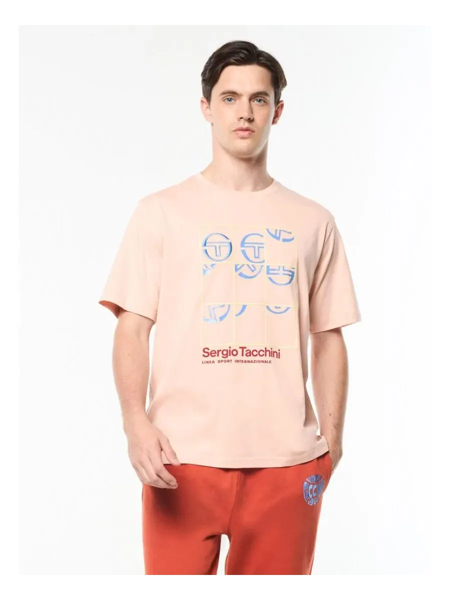 Футболка с принтом Vincere Sergio Tacchini