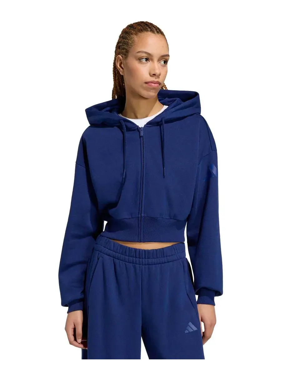 Женская куртка-худи на молнии с капюшоном из флиса Essentials Contemporary Full-Zip Hooded Jacket