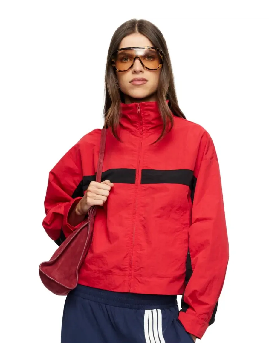 Женская ветровка с высоким воротом Essential High-Neck Windbreaker Lioness