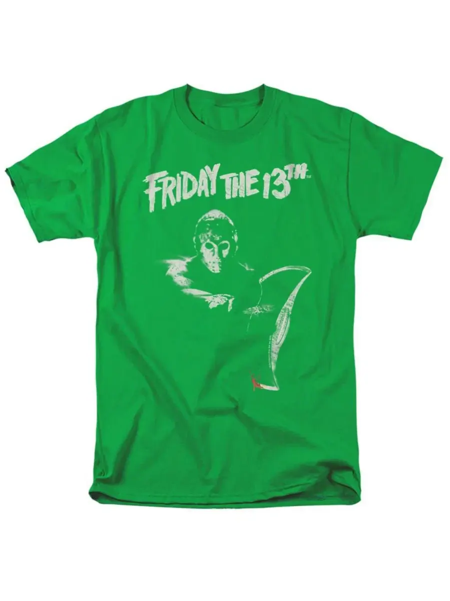 Футболка с длинным рукавом Friday The 13th — изображение 1 из 3, зеленый