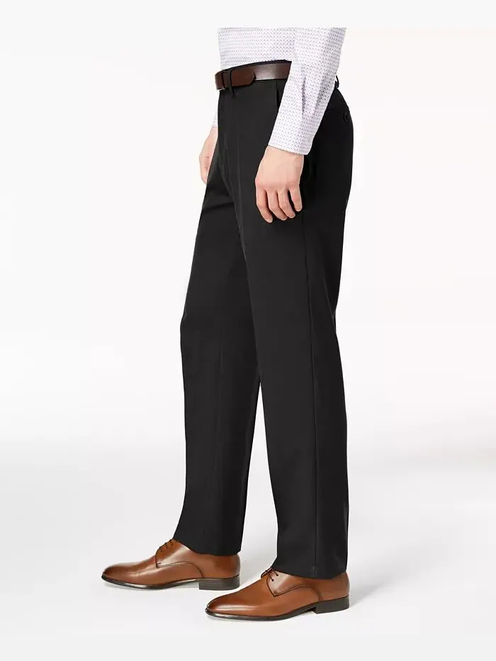 Мужские современные брюки в мелкую клетку Kenneth Cole Reaction — 3
