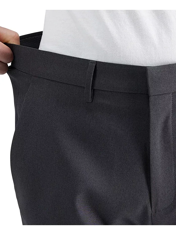 Мужские классические брюки Modern-Fit в мелкую клетку Kenneth Cole Reaction — 5