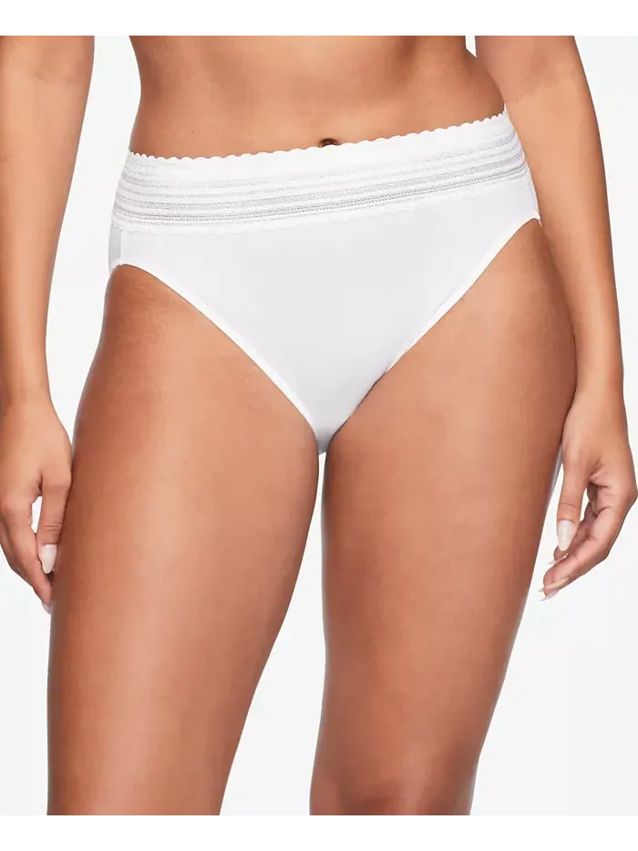 Трусы Warners® No Pinching No Problems® Dig-Free Comfort Waist with Lace Microfiber Hi-Cut 5109