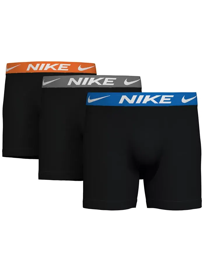 Мужские боксеры DRI-Fit Essential Micro, 3 шт Nike — изображение 1 из 5, черный