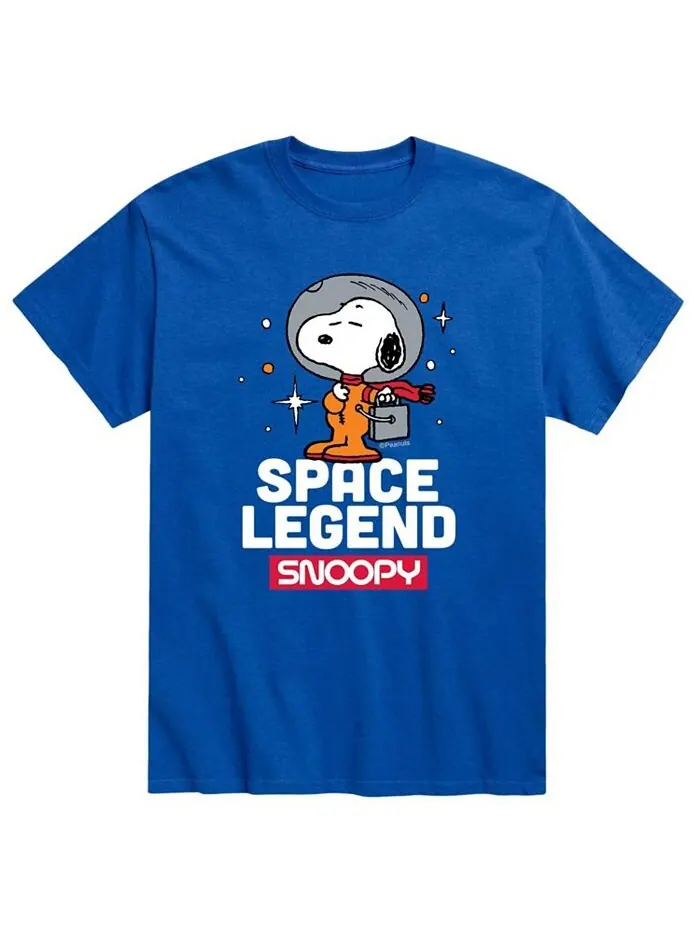 Мужская футболка Peanuts Space Legend AIRWAVES — изображение 1 из 2, синий
