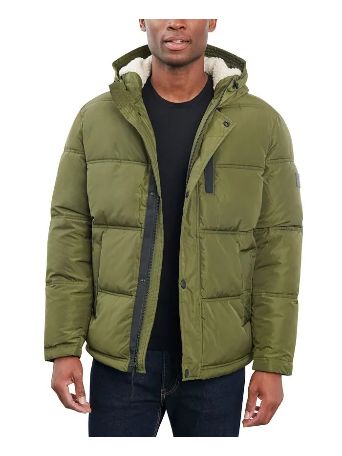 Мужская парка с капюшоном на флисовой подкладке Lucky Brand