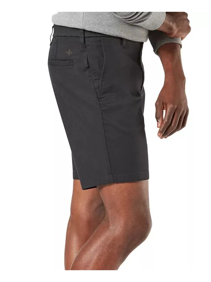 Мужские однотонные шорты Ultimate Supreme Flex Stretch 9 дюймов, 29–60 Dockers — изображение 3 из 3, черный