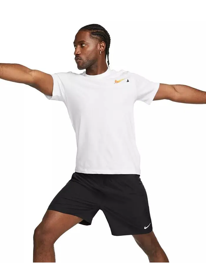 Мужские универсальные шорты Form Dri-FIT без подкладки шириной 7 дюймов Nike — изображение 4 из 5, черный