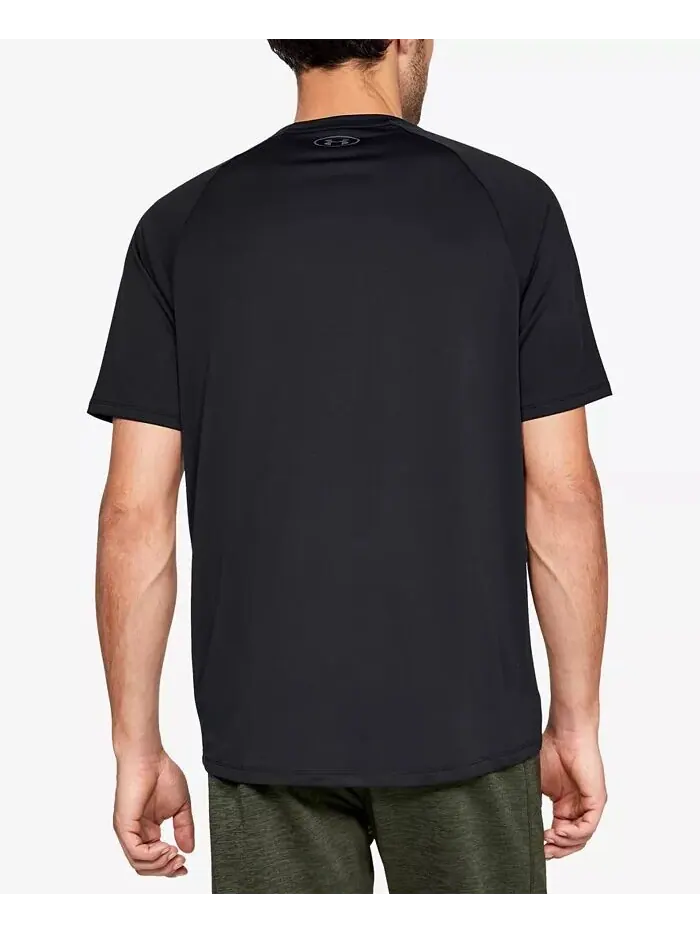 Мужская футболка Under Armour — изображение 2 из 2, черный/графитовый