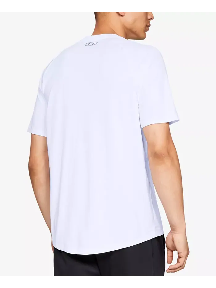 Мужская футболка Tech с коротким рукавом Under Armour — изображение 2 из 2, белый/серый