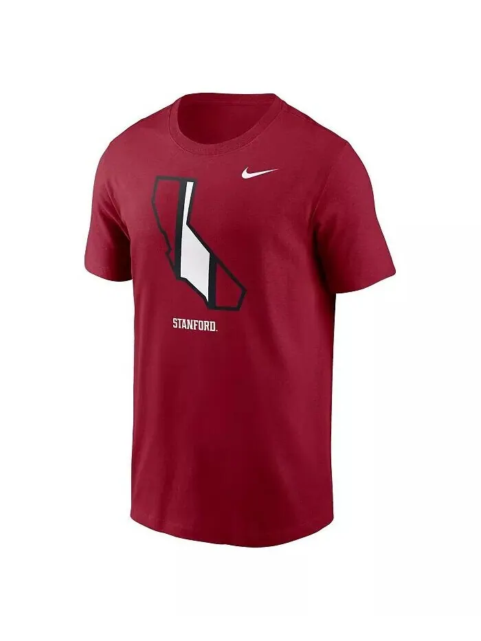 Футболка мужская Cardinal Stanford Cardinal Campus State Shape Nike — изображение 3 из 3