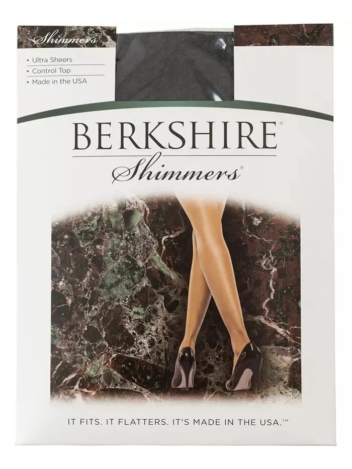 Женские колготки Shimmers Ultra Sheer Control Top 4429 Berkshire — изображение 2 из 2, серебристый