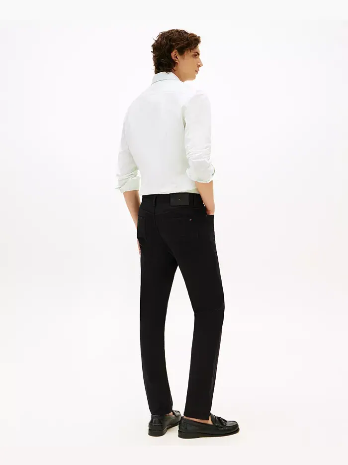 Мужские джинсы Denton Slim-Straight Tommy Hilfiger — изображение 2 из 8, черный