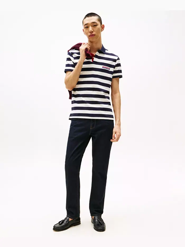 Мужские джинсы Denton Slim-Straight Tommy Hilfiger — изображение 4 из 4, выцветший