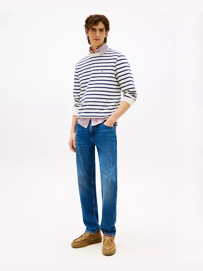 Мужские джинсы Denton Slim-Straight Tommy Hilfiger — изображение 4 из 8, индиго