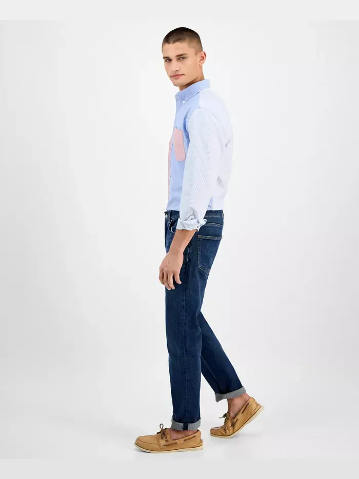 Мужские джинсы Denton Slim-Straight Tommy Hilfiger — изображение 8 из 8, индиго