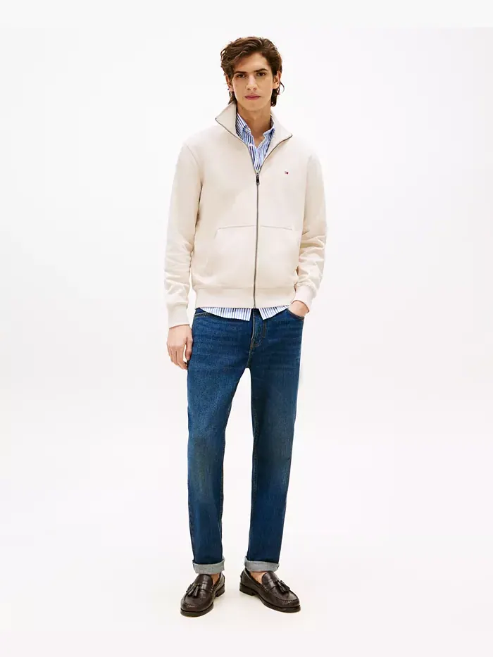 Мужские джинсы Denton Slim-Straight Tommy Hilfiger — изображение 8 из 8, темный индиго