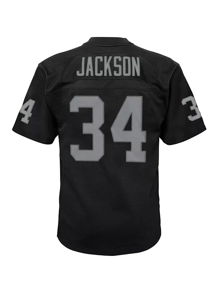 Детская футболка Bo Jackson Las Vegas Raiders 1988 Retired Legacy — изображение 2 из 3, черный