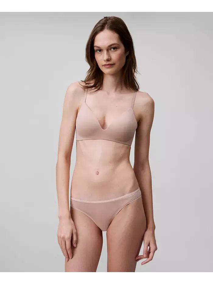 Женский бюстгальтер-майка Perfectly Fit Wireless QF8013 Calvin Klein — изображение 3 из 5, кедр