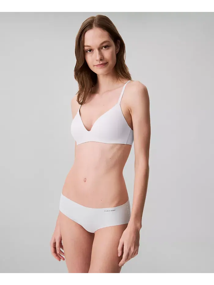 Женский бюстгальтер Perfectly Fit Wireless T-Shirt Bra QF8013 Calvin Klein — изображение 3 из 5, белый