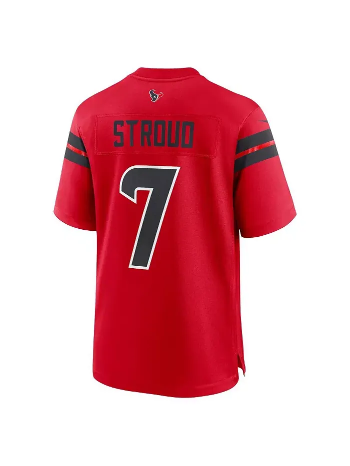 Мужская альтернативная игровая футболка C.J. Stroud Houston Texans Nike — изображение 2 из 3, красный