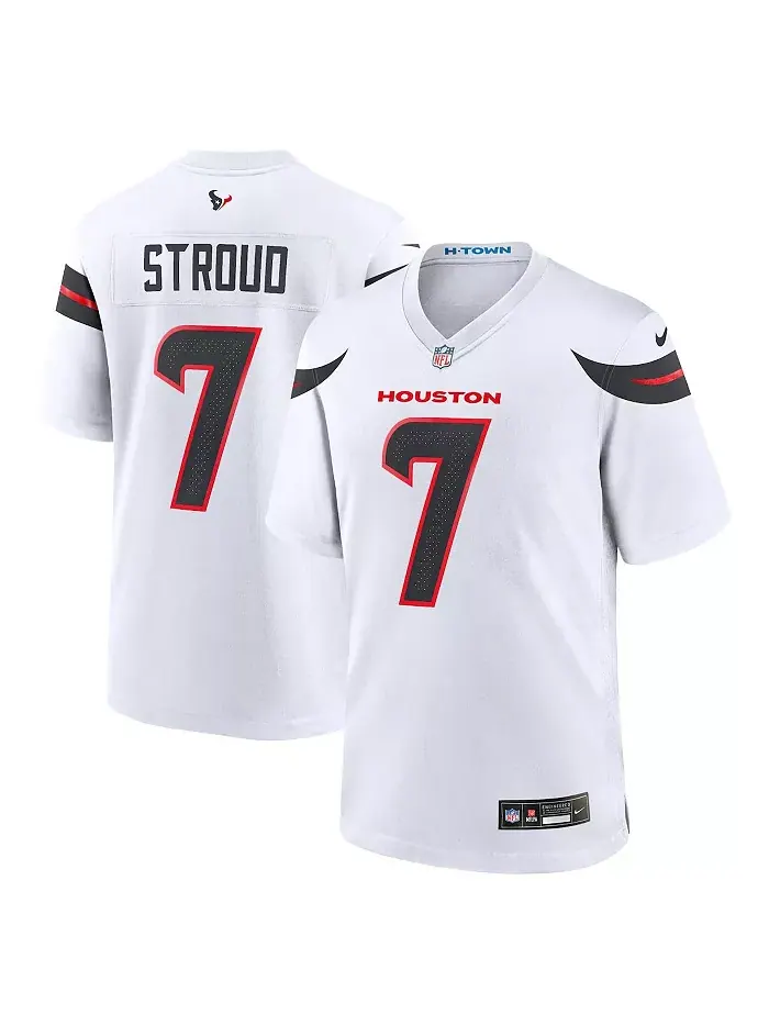 Мужская альтернативная игровая футболка C.J. Stroud Houston Texans Nike — изображение 1 из 5, белый