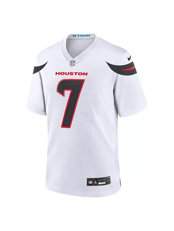 Мужская альтернативная игровая футболка C.J. Stroud Houston Texans Nike — изображение 2 из 5, белый