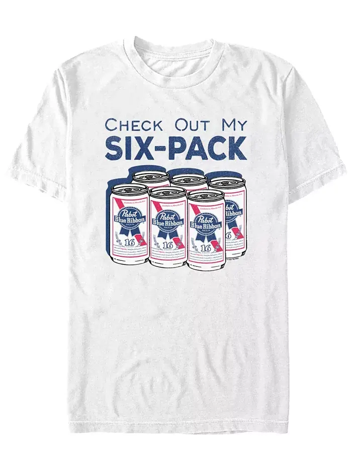Мужская футболка с коротким рукавом Six Pack Fifth Sun — изображение 1 из 3, белый