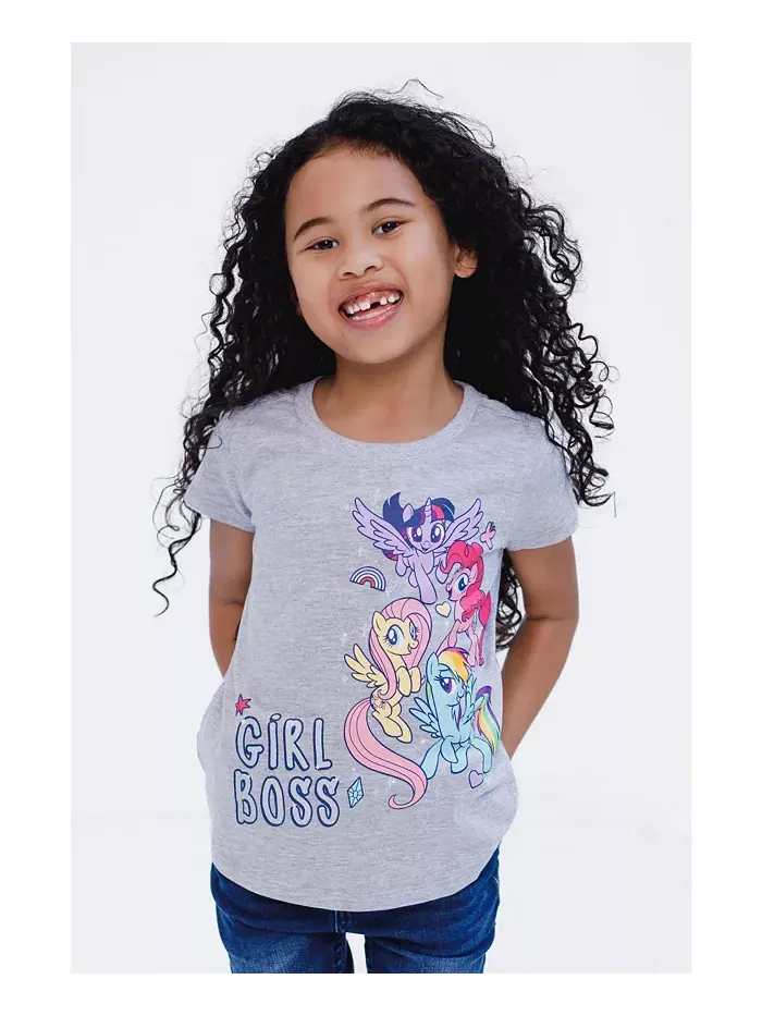 Футболка My Pony для девочек My Little Pony — изображение 2 из 5, серый