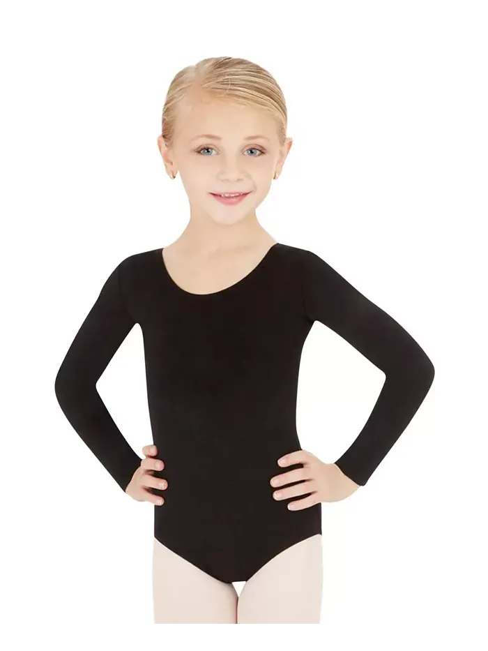 Купальник с длинным рукавом для девочек Capezio