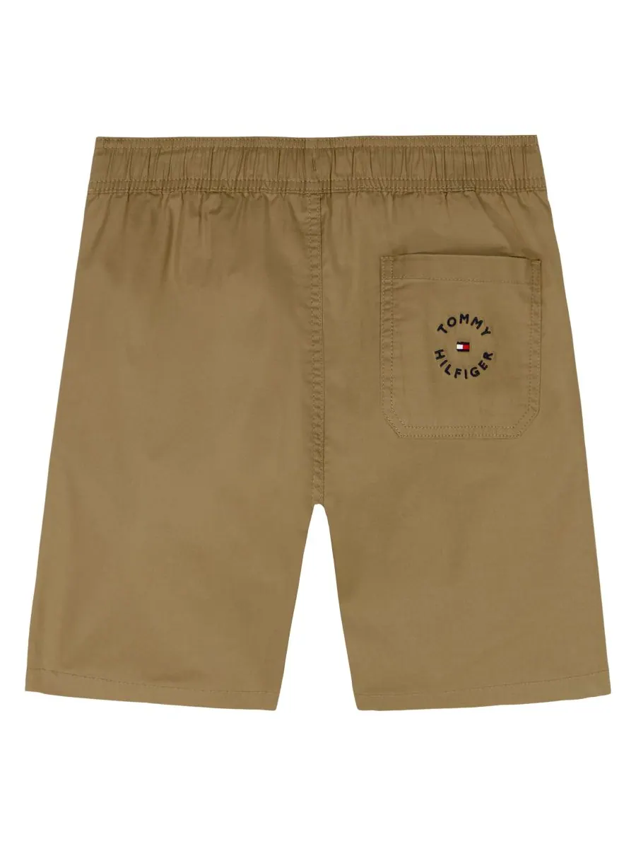 Детские шорты Core Essentials Pull-On Shorts для мальчиков 2T-7 лет Tommy Hilfiger — изображение 2 из 5, чино