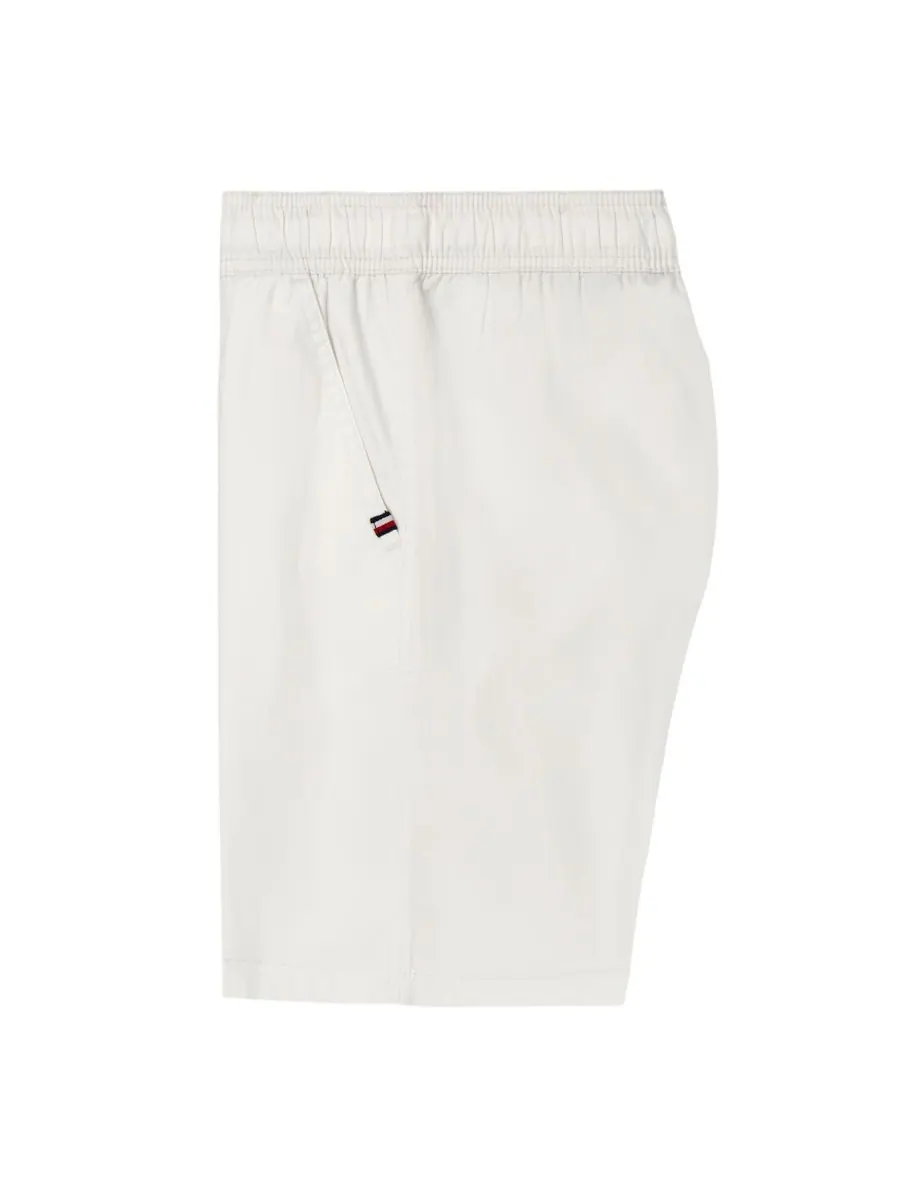 Детские шорты Core Essentials Pull-On Shorts для мальчиков 2T-7 лет Tommy Hilfiger — изображение 3 из 5, белый
