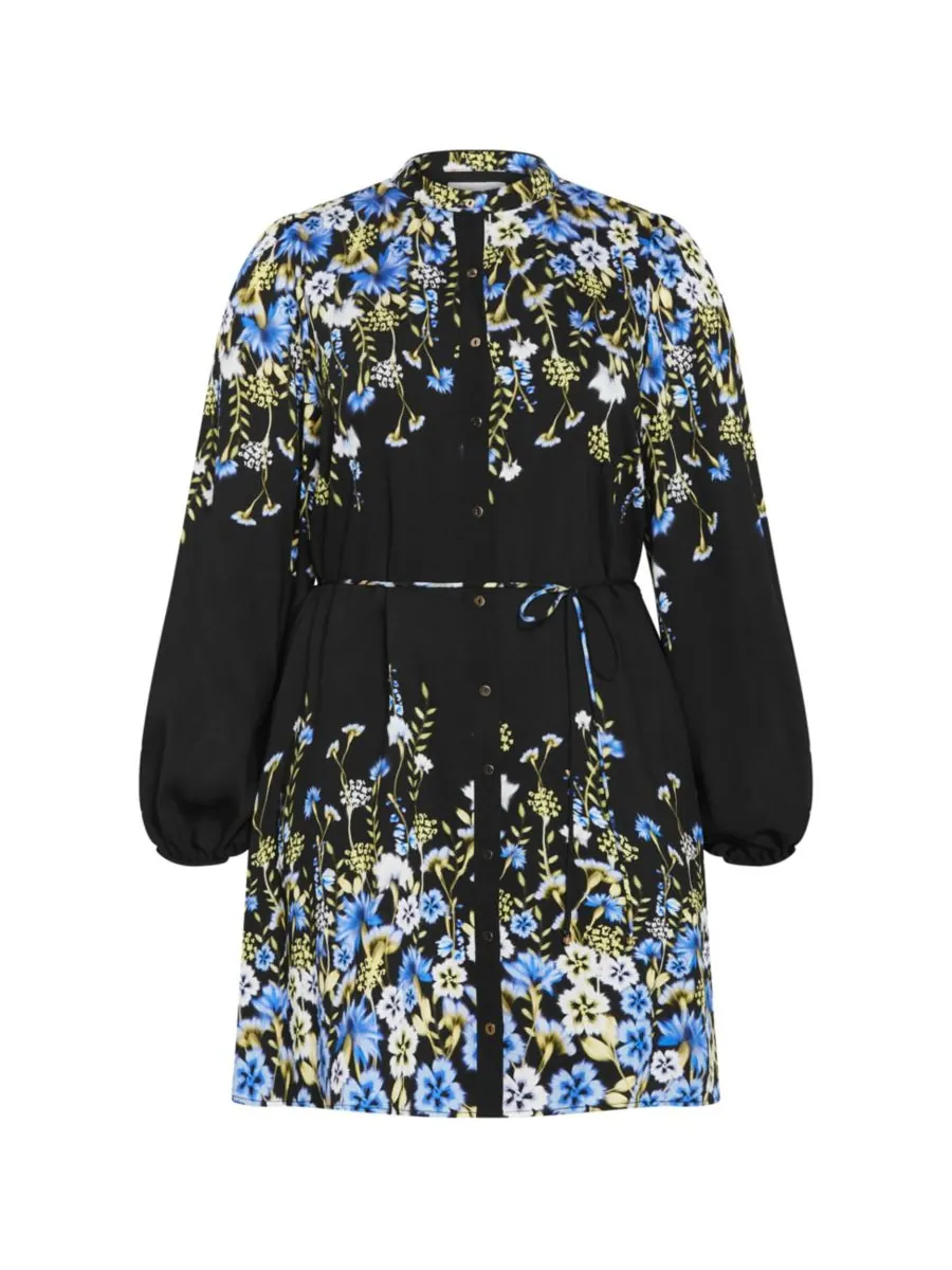 Платье Лилианы больших размеров CITY CHIC, Meadow blk — изображение 3 из 4