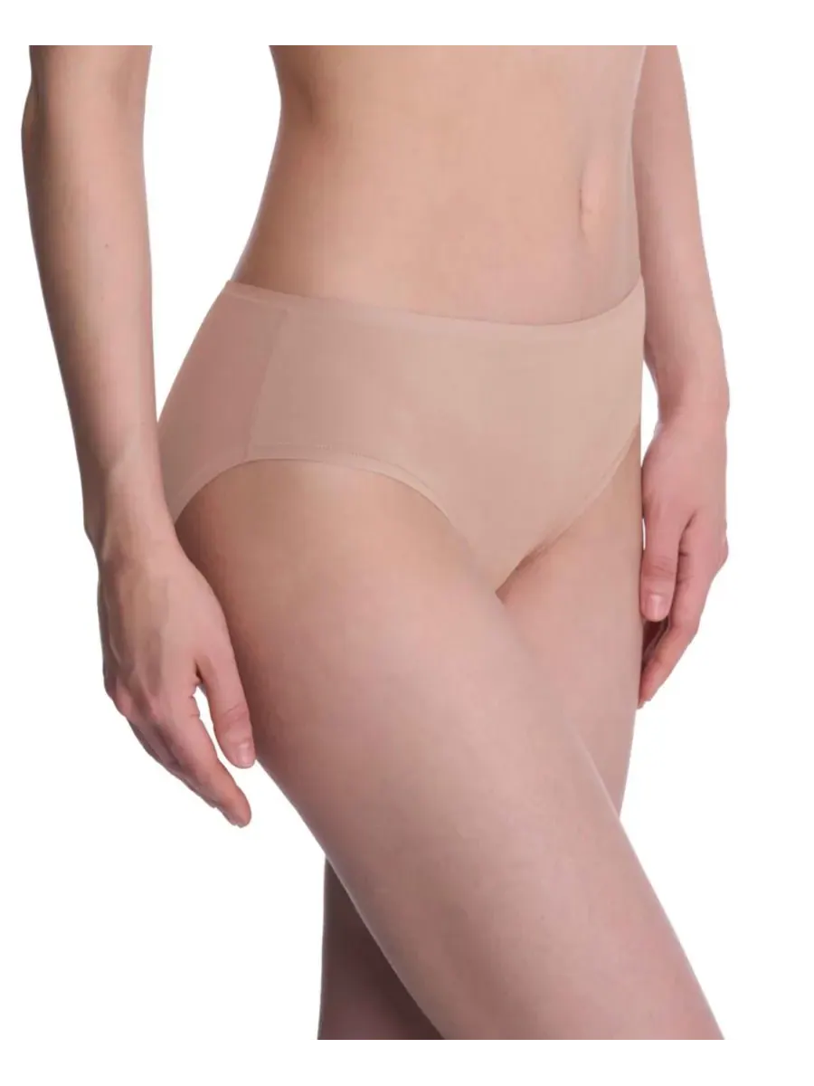 Женское белье Bliss Bare Cotton Hipster, комплект из 3 штук — изображение 3 из 4, кофе