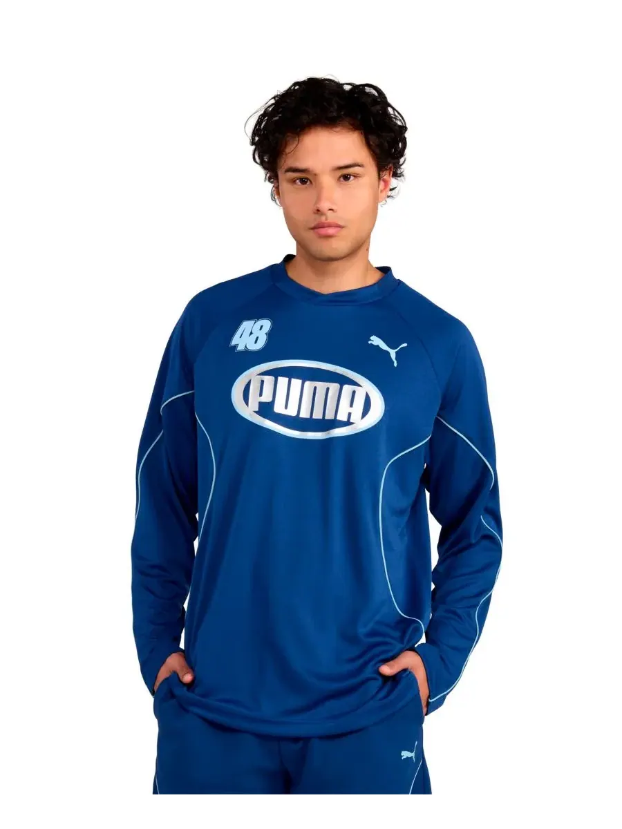 Мужская спортивная футболка с длинными рукавами Puma