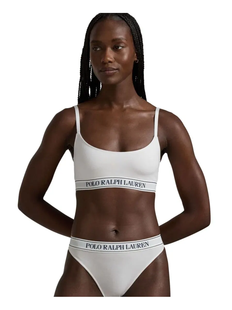 Женские бикини-трусики Polo Ralph Lauren — изображение 1 из 4, белый