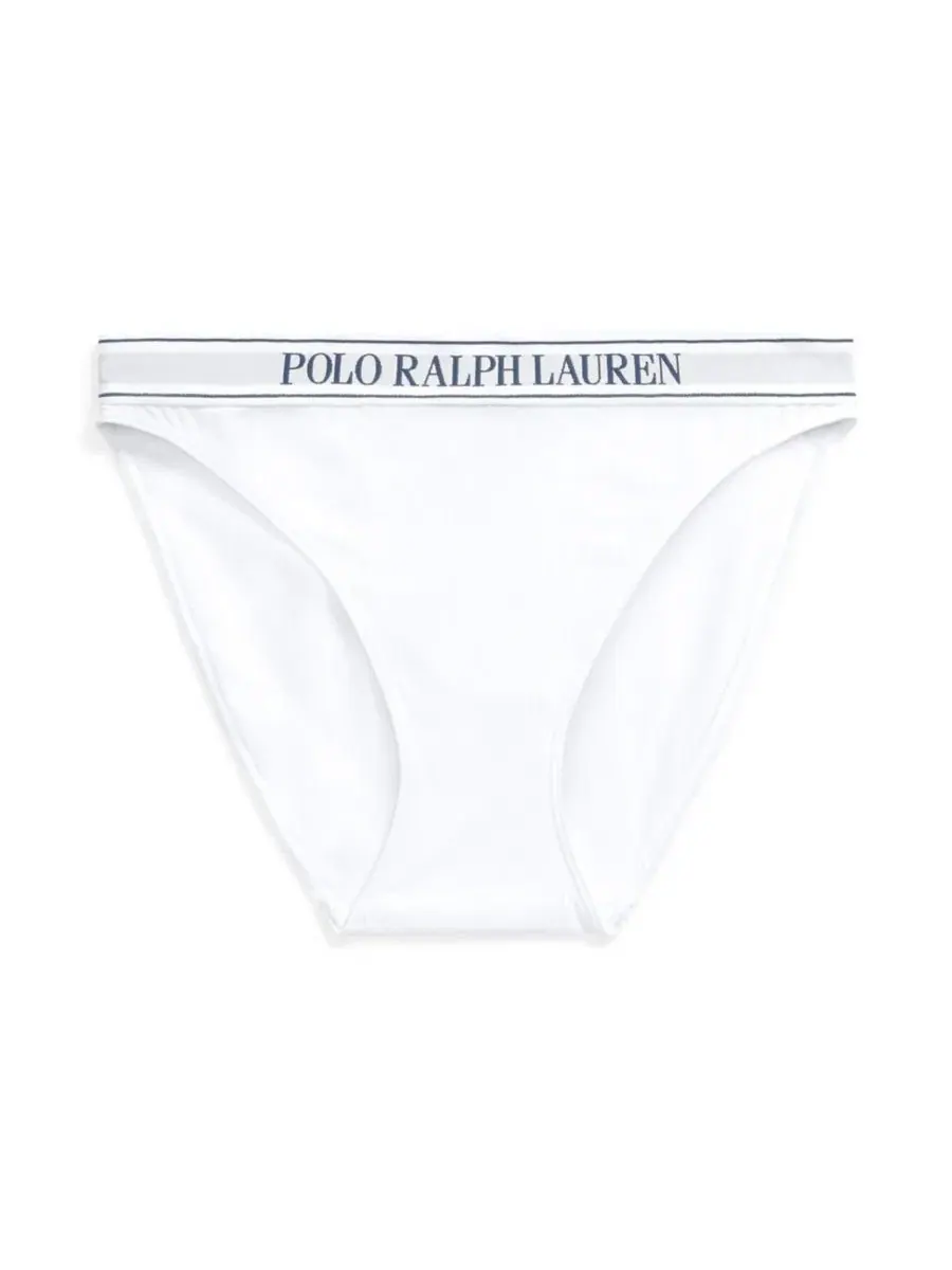 Женские бикини-трусики Polo Ralph Lauren — изображение 2 из 4, белый