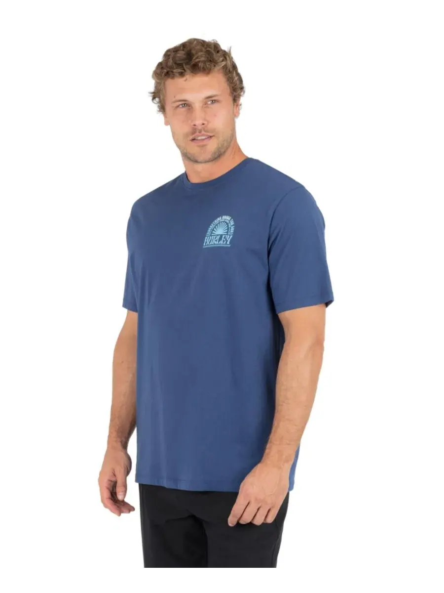 Мужская футболка с коротким рукавом и глифами Hurley — изображение 4 из 6, бездонный