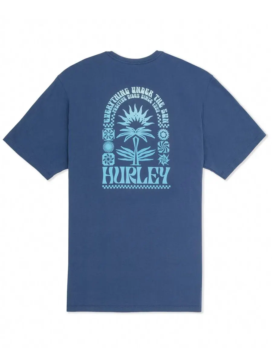 Мужская футболка с коротким рукавом и глифами Hurley — изображение 6 из 6, бездонный