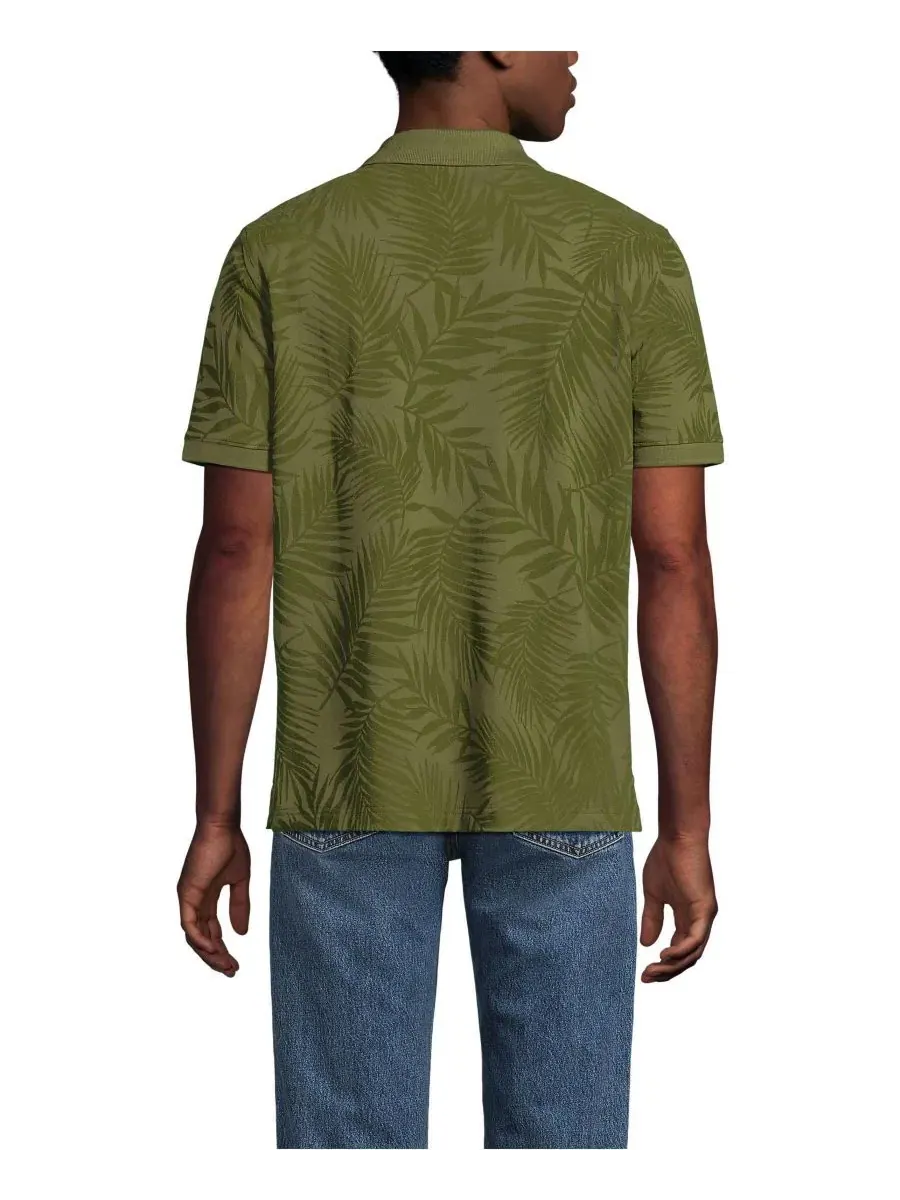 Поло с коротким рукавом Comfort-First Mesh Lands' End, Artichoke Palm — изображение 3 из 3